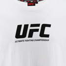 UFC OFFICIAL LOGO TSHIRT -WHITE